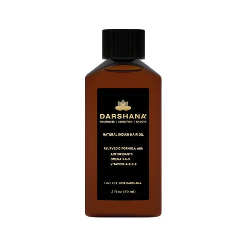 Darshana Natural Indian Hair Oil with Ayurvedic Botanicals (2 fl oz.)