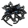 BIUDECO Rhinestone Hair Clip for Girls Decorative Small Butterfly Hair Clips for Thick Hair for Styling Bangs and Everyday Use