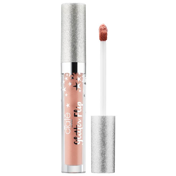 Ciate London Glitter Flip! Six New Shades! Press Lips Together To Transform Metallic Matte Liquid Lipstick Into A Multi-Dimensional Glitter Lip! 13 Beautiful Shades! (Undressed - Nude)