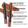 Boobeen Matte Lipstick Pencil Lip Crayon Stick Matte Velvet Lipgloss Creamy Lip Liner Full Coverage High Pigment Waterproof Non-Fade Lipstick for Women, Matte Lip Stain with Smooth Makeup (#06)