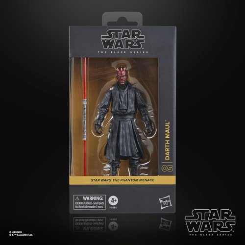 STAR WARS The Black Series Darth Maul, The Phantom Menace Collectible 6 Inch Action Figure