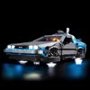 BRIKSMAX Light for Lego Back-to-The-Future-Time-Machine 10300 - Led Lighting Kit Compatible with Lego Creator Expert 10300 - Not Include The Lego Set