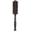 Round Styling Hair Brush - 1.75 Inch Diameter - Boar + Nylon Bristles for Blow Drying, Curling, and Styling Hair - Natural Wooden Handle for Women and Men