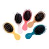 Essential Mini Hair Brush by BeaverStrong, Pocket-size Detangler Brush with Soft Bristles for Travel, Toddlers, Kids, Teens (Matte Green)