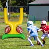 Football Party Supplies Kit - Touchdown Letter Balloons, Goal Post & Football Shaped Foil Balloons, Round 'Touchdown!' Foil Balloons, and Banner for Birthday, Game day, Tailgate Party Decorations