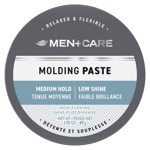 DOVE MEN + CARE Styling Aid Hair Product Medium Hold Sculpting Hair Paste Hair Styling for a Textured Look With A Matte Finish 1.75 oz