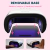 SUNUV SUN3 Professional UV Light for Nails, 48W LED UV Nail Lamp for Gel Nail Polish with 4-Timer and Sensor, 39 PCS LED Beads, Nail Dryer for Salon Home Gift for Woman Mom Girl