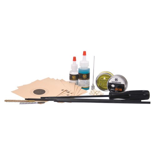 Umarex RWS Air Gun Shooter's Kit - Includes 500 RWS Pellets, 25 Cleaning Pellets, Gun Cleaning Kit and Targets, .177 Caliber