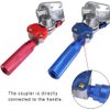 boeray 4 pcs Semi Truck Trailer Airlines Air Hose Emergency Brake Glad Hand Set Gladhand Grips