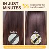 Fadelo Collagen Hair Mask for Damaged Hair-Deep Nourishing Repair Conditioning Argan Oil Treatment-For Dry, Damaged Textures, Boosts Texture & Resilience 500ml/16.90 oz, Yellow