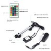 S SMIFUL LED Aquarium Lights RGB Fish Tank Lights Underwater IP68 Waterproof Submersible Remote Control Lid Hang Lights Color Changing Small Fish Aquarium Tank Pond Waterfall Lighting, 7.5 inch