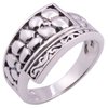 Night Bazaar:Very Cool Sterling Silver Ring Size 10.