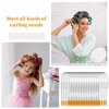 20 Pieces Hair Roller Clips and Pins Kit, Portable Travel Strong Securing Clips for Long Hair, Fit 1 Inch Rollers