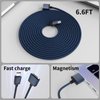 YBSGO 140W USB-C to Magnetic 3 Cable,2M/6.6FT Magnetic Charging Cable for MacBook Air 2024 M3 13/15inch,MacBook Air 2023/2022 M2,MacBook Pro 2023 M2 Max & Pro 14" 16",MacBook Pro 2021 M1 & Max 14" 16