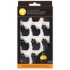 Wilton Food Items Black CAT Royal Icing Decor