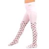 TeeHee Little Girls and Toddlers Fashion Tights 3 Pair Pack (3-5 Years, Floral Dot)