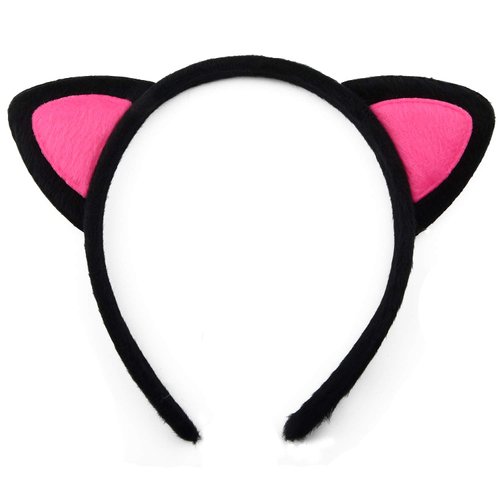 Aslent Cat Ears Headband for Women Costume Cat woman Accessories Make Up Party Favors