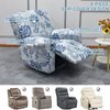Eco-Ancheng Recliner Slipcovers 4-Pieces Lazyboy Recliner Covers Recliner Couch Covers Recliner Chair Cover Non Slip Reclining Slipcovers with Storage Pockets Furniture Protector for Living Room