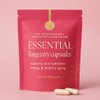 Essential Longevity Capsules – Super Booster & Organic Antioxidant Blend – Supports Skin Hydration, Energy & Healthy Aging – 30 Capsules