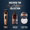 King C. Gillette Beard Trimmer PRO with 40 Beard Length Settings in Precise 0.5mm Steps, Cordless Design & 1 Trimmer, 1 Brush, 2 Combs, 1 Charger and 1 Zip Pouch