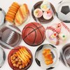 80Pcs Sports Themed Birthday Party Supplies All Star Party Plates 7" Baseball Football Soccer Basketball Dinnerware Paper Plates Superstar Disposable Plates for Boy Birthday Party baby shower Decor