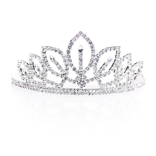 Anderson's Toni Tiara, Rhinestone Wedding, Prom, Pageant Tiara, Queen Or Princess Tiara For Prom, Homecoming, Pageant, Wedding, School Dance, Award, Costume, Party, Event