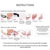 RTKHFZE Press on Nails Long,Square Fake Nails Nude Pink Full Cover False Nails with Cute Three-Dimensional Water Ripples and Bow Designs Acrylic Nails 24Pcs Nails Press ons for Women Manicure