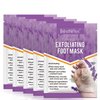 Foot Peel Mask 5 Pack, Exfoliating Foot Masks, Natural Exfoliator for Dry Dead Skin, Callus, Repair Rough Heels for Men Women (5 Pcs foot peel mask（Lavender）)