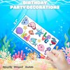Under The Sea Temporary Tattoos 10 Sheets 110 PCS Ocean Animals Party Decorations Favors Supplies Summer Theme Birthday Cute Stickers Christmas Gifts for Boys Girls Class School Prizes Carnival