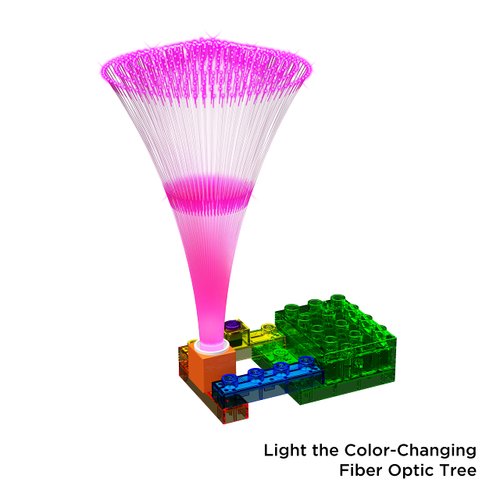 E-Blox Circuit Blox Builder - 4 Projects Circuit Board Building Blocks Toys Set for Kids Ages 8+