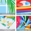Pool Party Backdrop for Summer Decoration Beach Ball Party Banner Photography Background Hawaiian Holiday Kids Baby Shower Birthday Party Gift Supplies Decoration