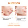 Peel Off Face Mask Vitamin C Peel Off Mask, Blackhead Mask Peel Off Gentle Exfoliating Mask Blackhead Remover Mask, Poreless Deep Cleanse Mask Hand Mask for Brightening Face Arms Neck -100ML/3.4 FLOZ