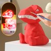 Paint Your Own Dinosaur Lamp Kit, Art Supplies & Crafts Kit, DIY Night Light for Kids 6-12, Diamond Set for girl 8-12, Painting Kit for Girls Boys, Toy Child Birthday Gift Ages 3 4 5 6 7 8 9 10 11 12+
