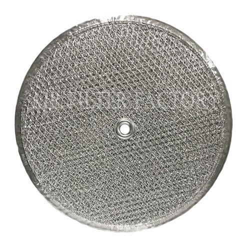 2-Pack Air Filter Factory 9-1/2 Inches Round x 3/32 With Center Hole Range Hood 12-Layer Aluminum Grease Filters