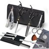 Hair Cutting Scissors Hair Shears Set, Fozirut Professional Barber Shears Hair Scissors Thinning Shears Kit, Tijeras para Cortar Cabello Salon Haircut Scissors Bang Trimming Shears to Cut Hair