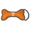 ShopInstaPets Officially Licensed NCAA Bone Shaped Dog Toy with Squeaker & Rope - Durable & Fun for All Dog Breeds (Tennessee Volunteers)