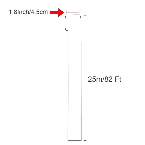 WOPARTY Black Red and Yellow Crepe Paper Streamers 1.8 Inch 6 Rolls Party Decorations,a roll of 82ft Per Volume for Mickey Mouse Birthday Party Decoration