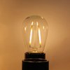 BRIMAX 2w S14 Led Edison Light Bulbs Outdoor 11w Incandescent Filament Bulb Replacement 2700K Bright Warm White Dimmable, E26 Base Durable Led Bulb for Outdoor Patio String Light,15pack
