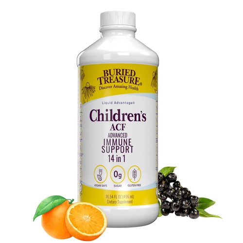 Childrens ACF Rapid Immune Recovery, Immune Booster &amp; Support for Kids, Herbal Blend with Vitamin...