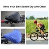 Coopache Bike Seat Cover Waterproof, Bicycle Saddle Rain Dust Cover, Protective Water Resistant Bicycle Seat Protector Shield (3 packs)