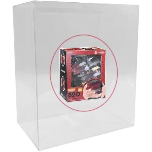 WICAREYO 10PCS Box Protector Clear Protection Case Sleeve Display Box for Nendoroid Action Figure Box
