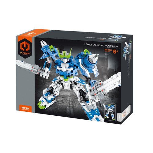 Dakott STEM Mechanical Engineering Building Toy,Mecha Robot Building Blocks Take Apart Toy, 941 Pcs DIY Building Kit, Learning Engineering Construction Toys