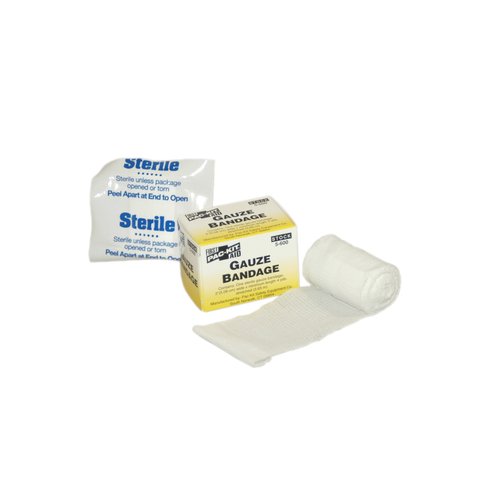 First Aid Only 5-600 Sterile Stretch Gauze Bandage, 4 yds Length x 2 Width