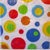 Creative Converting WM54593 Celebration Bubbles Beverage Party Paper Napkins, 20 ct.