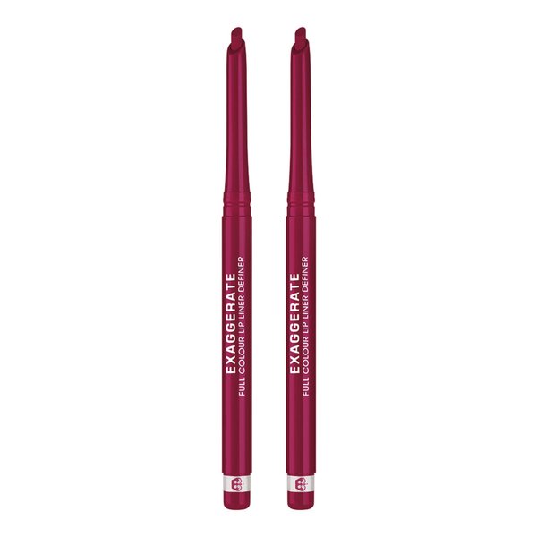 Rimmel Exaggerate Lip Liner, Obsession, 2 Count (Pack of 1)