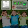Partywind 204 Glow Styles Individually Wrapped Sheets Kids Tattoos, Luminous Party Supplies Favors for Boys and Girls, Birthday Goodie Bag Stuffers for Children