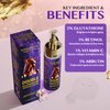 ROXIE'SBRAND Boost Luster Double Gluta Goddess Serum: 2% Glutathione, 1.0% Retinol, 1.0% Vitamin C, 1.0% Hyaluronic Acid, 1% Arbutin, 24k gold (120ml /4.06 fl. oz.)