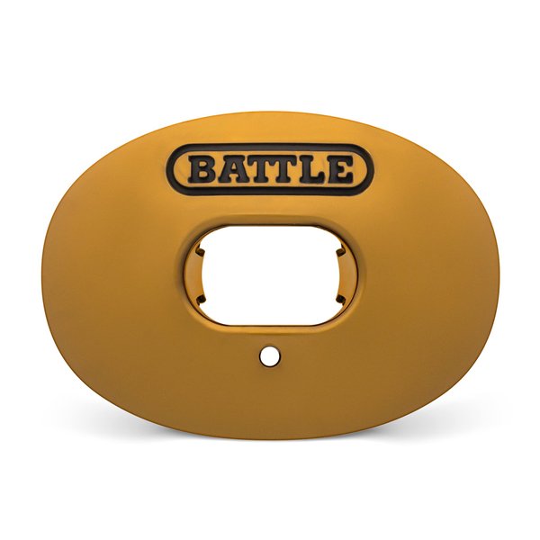 Battle Oxygen Lip Protector Convertible Mouthguard, Gold