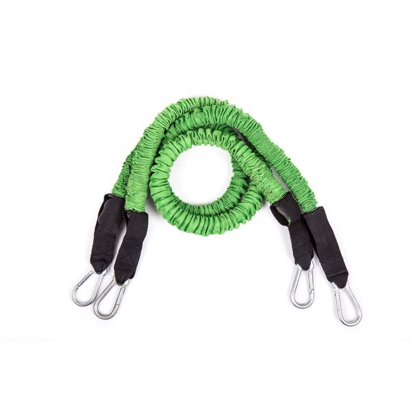 BodyBoss Resistance Bands - Custom Resistance Bands for Total Body Workouts (Green)