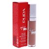 Pupa Milano Miss Milano Lip Gloss - Shiny, Smooth, Plump - Soft, Innovative Gel Texture - Glides Smoothly On Lips - For A Moisturizing And Volume Enhancing Effect - 103 Forever Nude - 0.17 OZ
